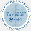 Siegel 'Qualitätsmanagement in der medizinischen Versorgung'